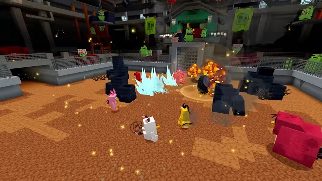 యాంగ్రీ బర్డ్స్లో పోరాటం